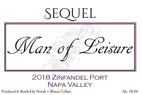 2018 Napa Zinfandel Port