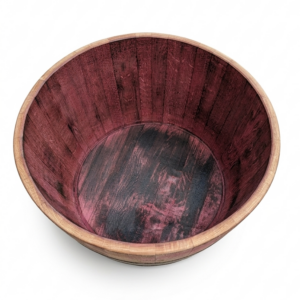 a half barrel planter